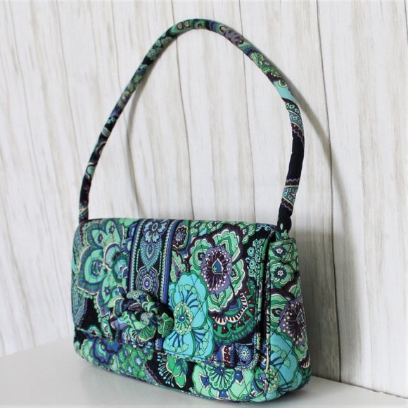 Vera Bradley Blue Rhapsody Quilted Shoulder Bag - Picture 2 of 10